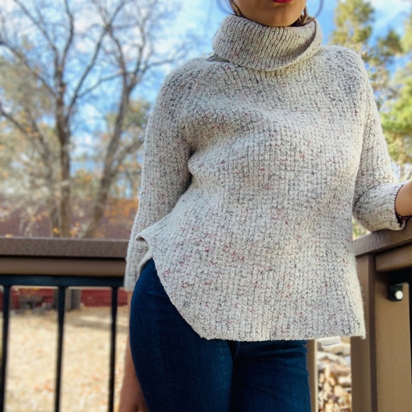 Free People Sweaters - Free people Wool Turtle Neck Sweater Sz M